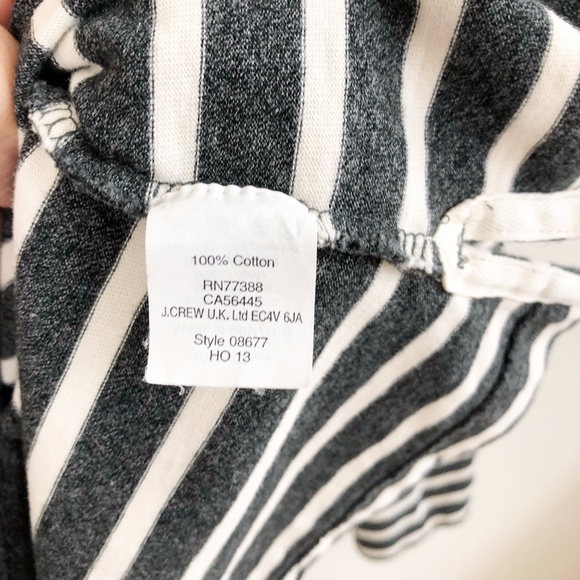 J. Crew Sailor Striped Long Sleeve Shirt - Picture 6 of 7